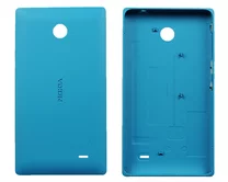 Задняя крышка Nokia X Lumia синяя 2кл