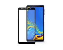 Защ. стекло Samsung A7 2018 Full черное