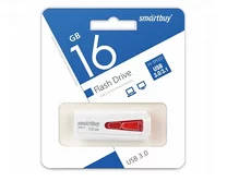 USB Flash 3.0 Smartbuy IRON 16GB красно-белый