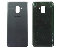 Задняя крышка Samsung A730F A8+ (2018) серая 1кл