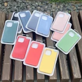 Чехол iPhone 6/6S Liquid Silicone FULL (белый)