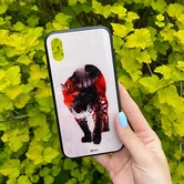 Чехол iPhone XR KSTATI Glass Wild Art