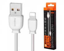 Кабель Remax RC-134i Lightning - USB белый, 1м