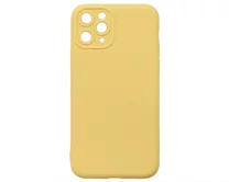 Чехол iPhone 11 Pro TPU Matte 2.0mm (желтый)