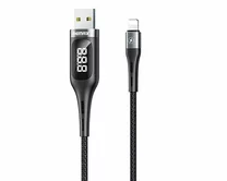 Кабель Remax RC-096i Lightning - USB черный