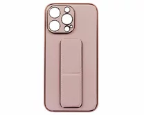 Чехол iPhone 13 Pro Sunny Leather+Stander (розовый)