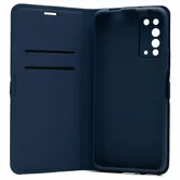 Чехол книжка Honor X10 BoraSCO Book Case (синий)