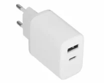 СЗУ-1USB + 1USB-C Axxa PD 3.0, QC 3.0, 20W, белый