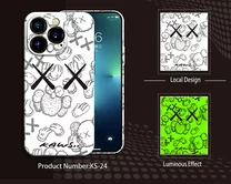 Чехол iPhone XR LUXO Kaws (KS-24)