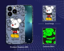 Чехол iPhone 13 Pro LUXO Kaws (J90)