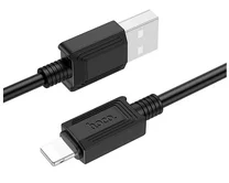 Кабель Hoco X73 Lightning - USB черный, 1м