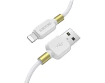 Кабель Borofone BX59 Lightning - USB белый, 1м