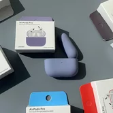 Чехол AirPods Pro Silicone Thin (#12 Lavender Ash)