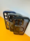 Чехол iPhone 13 Njoyny Matte MagSafe (черный)