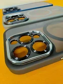 Чехол iPhone 13 Njoyny Matte MagSafe (черный)