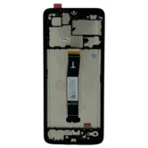 Дисплей Xiaomi Poco C55 + тачскрин в рамке черный (Premium)