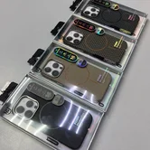 Чехол iPhone 14 Pro Njoyny NY-25 MagSafe (серый А083)