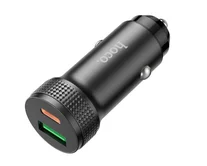 АЗУ-1USB + 1USB-C Hoco Z49B PD38W черный