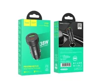 АЗУ-1USB + 1USB-C Hoco Z49B PD38W черный