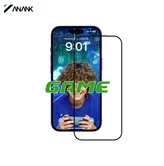 Защитное стекло iPhone 17 Pro ANANK Anti-fingerprint (для игр, не отставляет отпечатков пальцев) матовое черное 