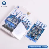 Защитное стекло iPhone 16 Big Curved LITO, безрамочное на весь экран