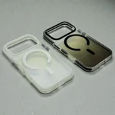 Чехол iPhone 17 Pro Max Njoyny NY-09 MagSafe (черный)