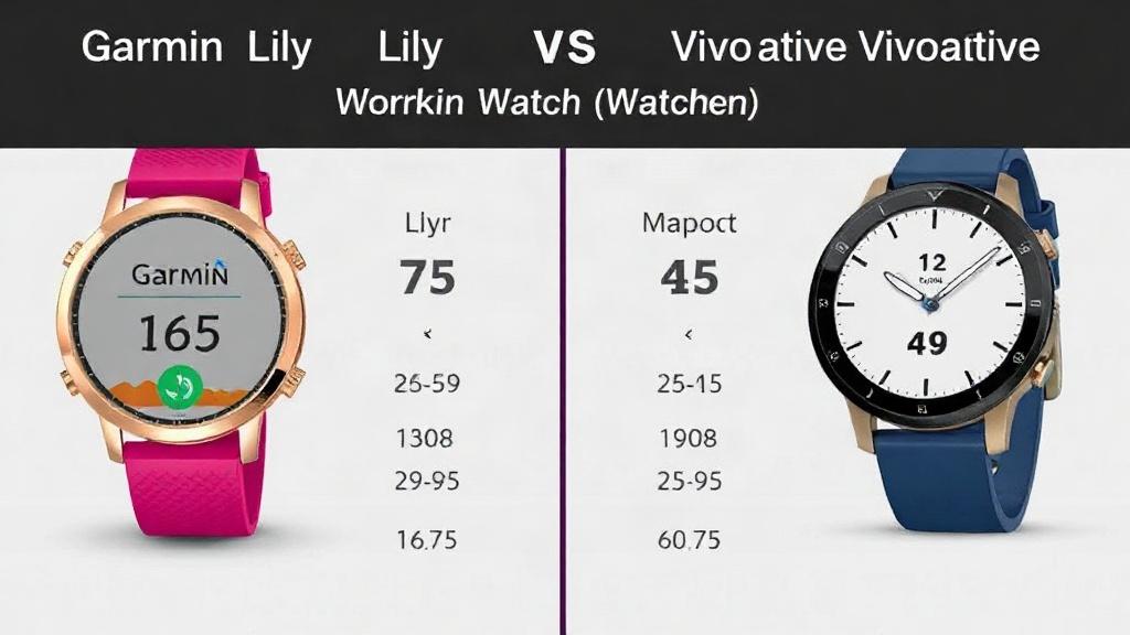 Сравнение Garmin Lily и Vivoactive: часы для женщин и универсальные модели. Сравнение по ключевым параметрам